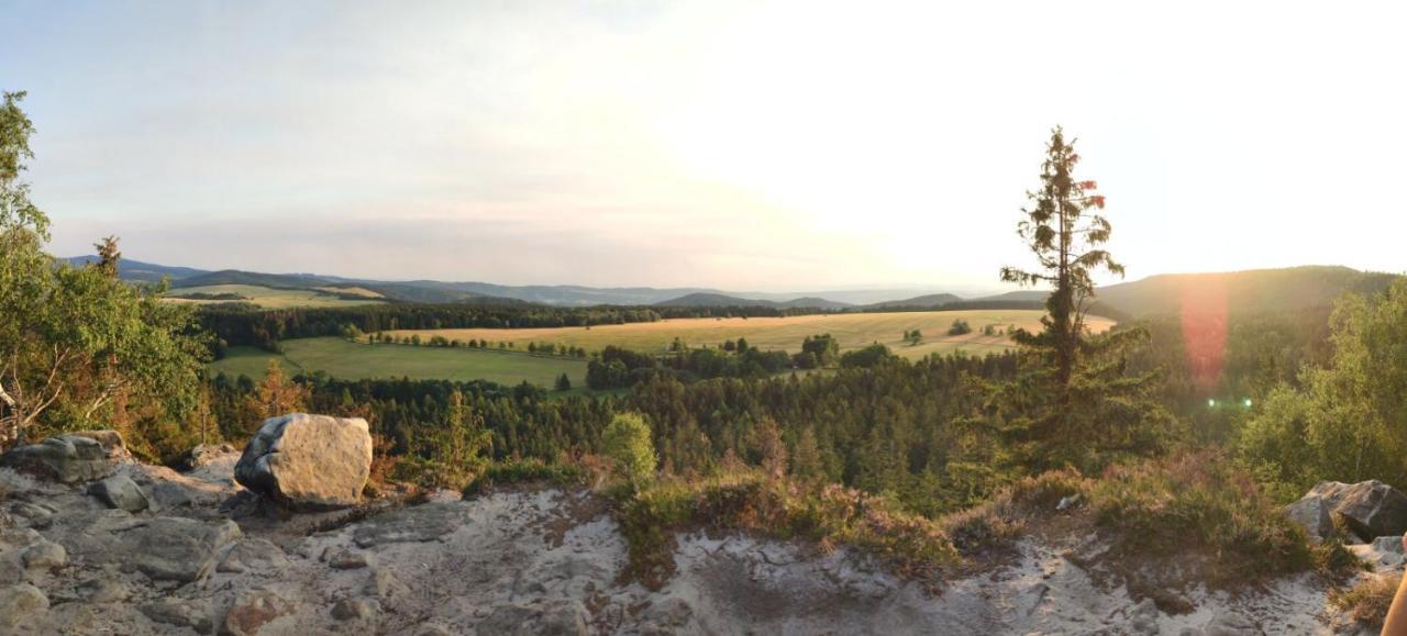 Wakacyjny Domek Sloszow 3 Villa Duszniki Zdrój Buitenkant foto